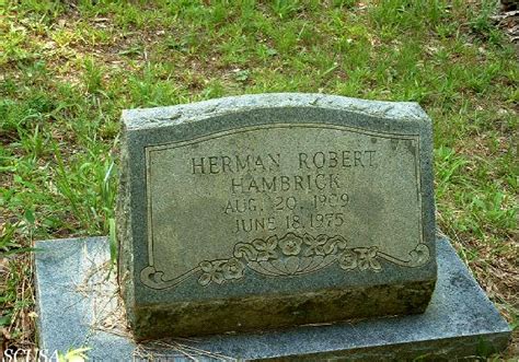 Herman Robert Hambrick (1909-1975) - Find a Grave Memorial