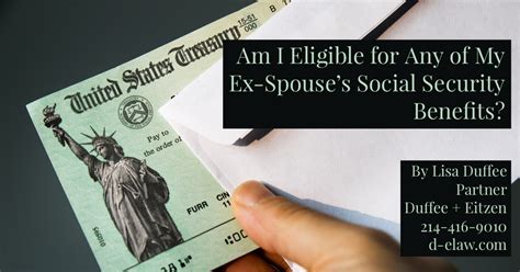 Am I Eligible for Any of My Ex-Spouse’s Social Security Benefits ...