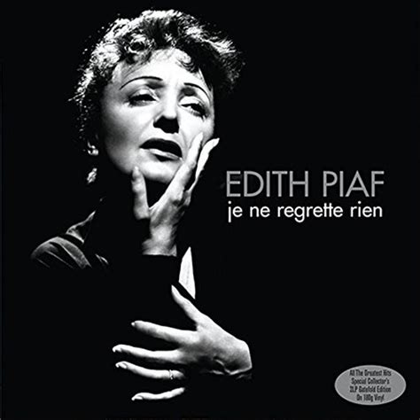 Edith Piaf - Je Ne Regrette Rien (UK Import) - VINYL LP