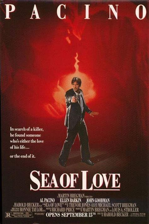 Sea of Love Movie Poster Love Film, Love Movie, Movie Tv, 80s Movies, Movie Props, Watch Movies ...