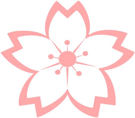 Sakura Blossom - Alice Clip Art at Clker.com - vector clip art online ...