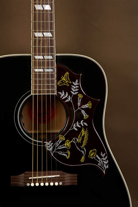 2014 Gibson Hummingbird Ebony Acoustic Guitar | The Acoustic Room