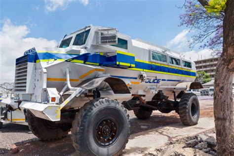 South African Police Vehicle Stock Photo - Download Image Now - iStock