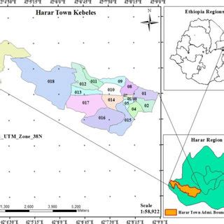 Map of Harar, East Ethiopia | Download Scientific Diagram