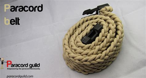 How to make a paracord belt - Paracord guild