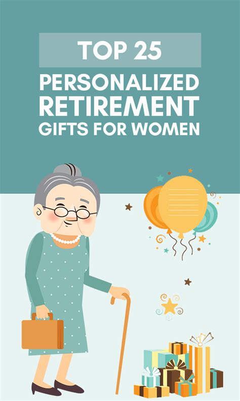 25 Personalized Retirement Gifts For Women