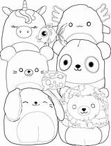 Squish Squadcoloring Pages  Etsy UK sketch template