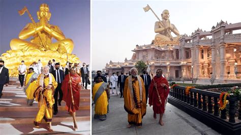 216-ft tall ‘Statue of Equality’ unveiled by PM in Hyderabad - Star of Mysore