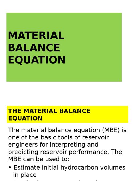 (3)Derivation of the General Material Balance Equation.pptx | Barrel (Unit) | Petroleum Reservoir