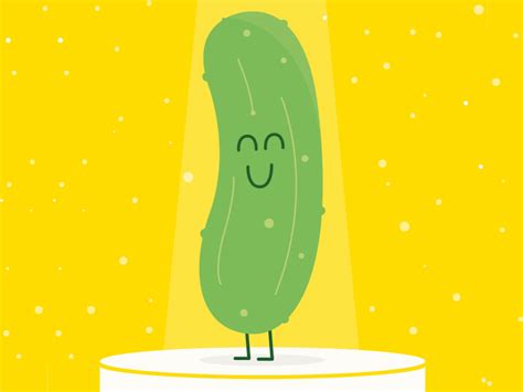 Happy Pickle by Rossana Piazzini on Dribbble