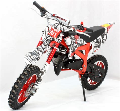 Hawkmoto Kids Dirt Bike Strike 50cc - Zombie Edition NEW