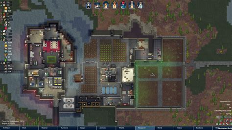 My comfy 1.0 castle base : RimWorld