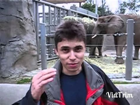 Me at the zoo (hd) - YouTube