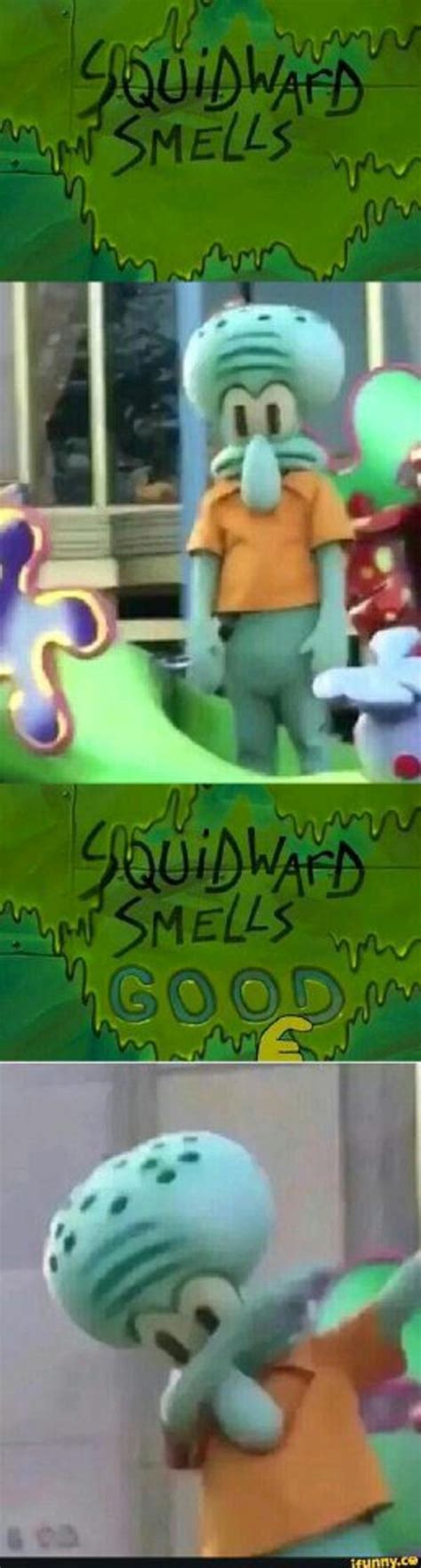 Squidward Smelling Fresh | Squidward Dab | Know Your Meme