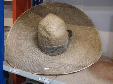 Sold Price: OLD EL CHARRO MEXICAN SOMBRERO HAT - Invalid date MST