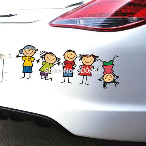 Cartoon Car Decals