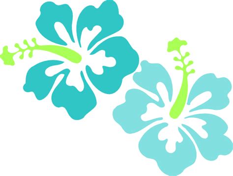 Hawaiian flower clip art flower bright hawaiian clipart 6 - WikiClipArt