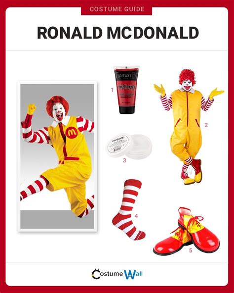 Dress Like Ronald McDonald Costume | Halloween and Cosplay Guides