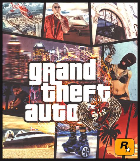 GTA VI 6 jaquette cover by Mascariano by Mascariano on DeviantArt