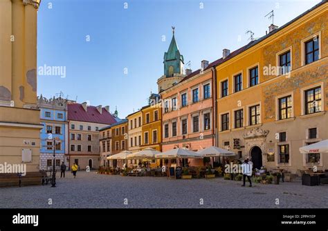 Old Town Market Square Stock Photo - Alamy