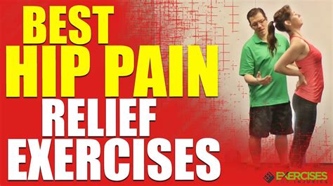 Best Hip Pain Relief Exercises - YouTube