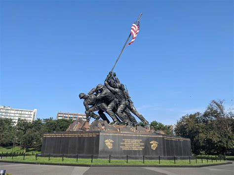 The United States Marine Corps War Memorial Becomes a Monument that ...