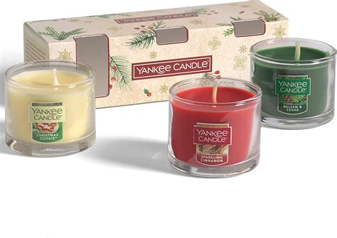 Yankee Candle Gift Set | 3 Mini Christmas Scented Candles | Magical ...