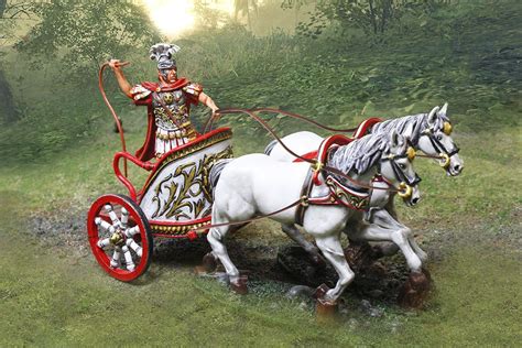 THE COLLECTORS SHOWCASE ROME 43AD CS00920 ROMAN CHARIOT WITH CHARIOTEER MIB | Roman chariot ...