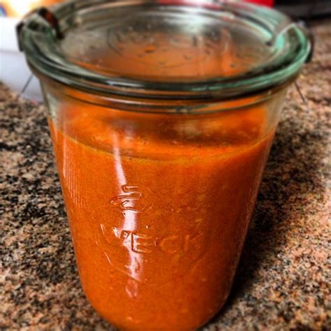 Homemade sriracha sauce in the final form. This tastes 100… | Flickr