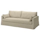 HYLTARP sofa, Hemmesta light beige - IKEA
