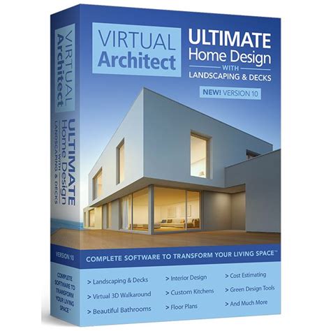 Virtual Architect Ultimate Home with Landscaping & Decks Design 10 | Best home design software ...