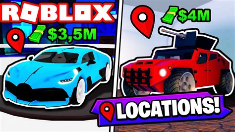 Mad City Chapter 2 ALL VEHICLES Locations! (ROBLOX) - YouTube