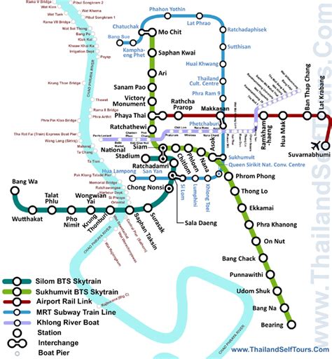 Bangkok Transport Map