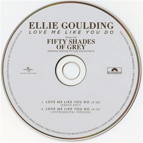 Love Me Like You Do (Original Soundtrack) - Ellie Goulding mp3 buy ...