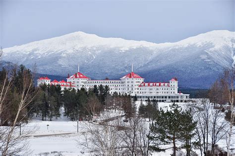 Winter at the Mt Washington Hotel Photograph by Tricia Marchlik - Fine ...