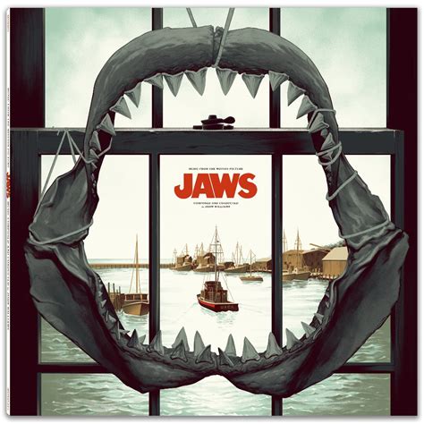 Mondo is releasing John Williams' JAWS score on vinyl and it's a thing of beauty!!!