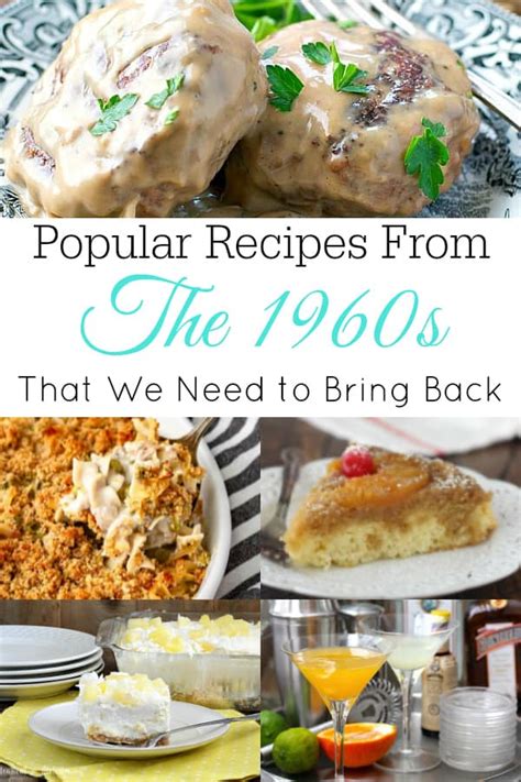 1960s Recipes We Need to Bring Back - Retro Housewife Goes Green