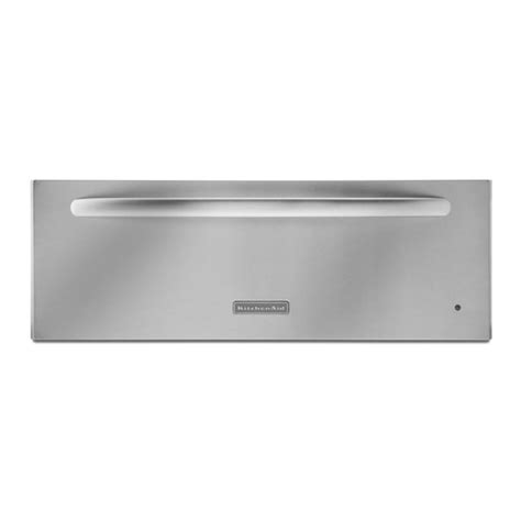 KITCHENAID KEWS145SSS - 24 INCH WARMING DRAWER INSTALLATION INSTRUCTIONS MANUAL Pdf Download ...