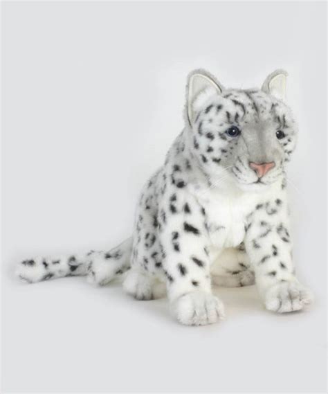 Snow Leopard Collectible Plush Toy | Snow leopard, Collectable plush, Animals