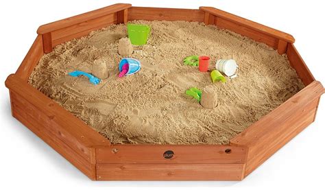 Plum Giant Wooden Sand Pit | Sand, Water & Pools | George at ASDA