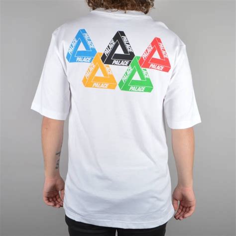 Palace Skateboards Performance T-Shirt - White - Palace Skateboards from Native Skate Store UK