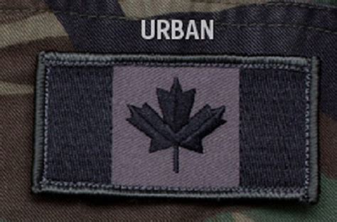 Canada Flag Tactical Patch - Canadian Military Combat Morale Velcro Pa ...