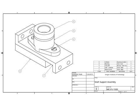 SHAFT SUPPORT ASSEMBLY by Jaswinder Cheema at Coroflot.com