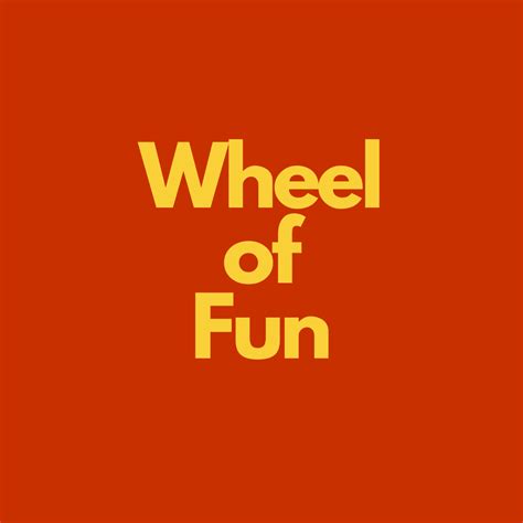 Wheel of Fun – Your Learning Career