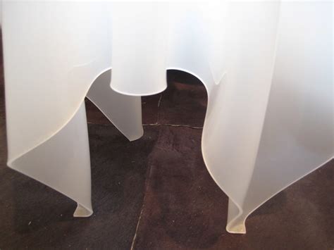Draped Illusion Table | * Plastic semi opaque white side tab… | Flickr