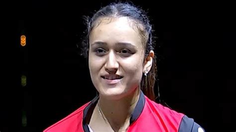 Manika Batra Wins Bronze Medal at Asian Cup Table Tennis