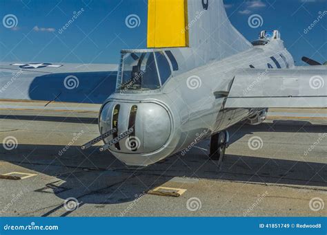 Boeing B-17 Tail Gunner Turret Editorial Stock Image - Image: 41851749