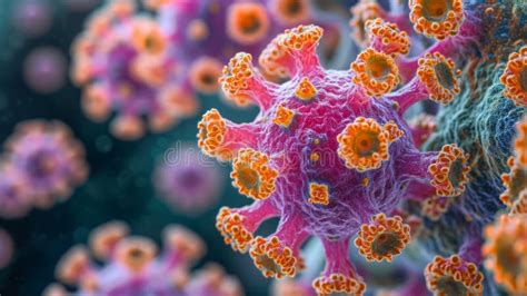 Close-up of Varicella Zoster Virus Causing Chickenpox Under a ...