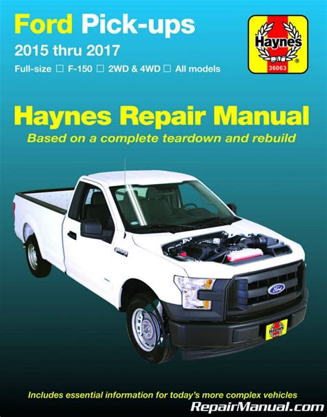 Haynes Ford Pickup 2015 - 2017 Repair Manual