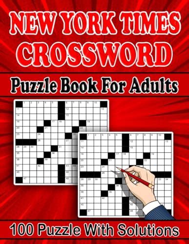 New York times Crossword Puzzle Book For Adults: Easy Level Crossword ...